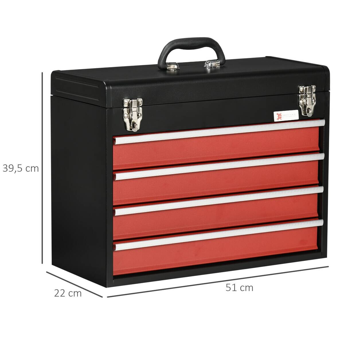 DURHAND Werkstatt-Zubehör B20-084V02BK B/H/L: ca. 22x51x39,5 cm