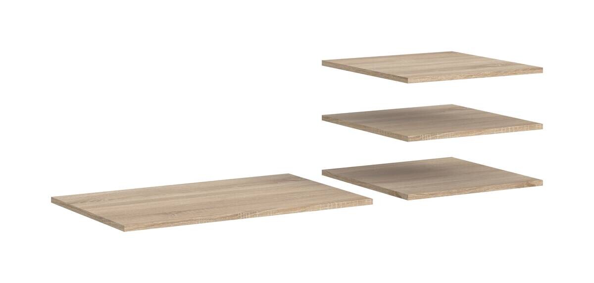 Einlegeböden-Set OAKLAND Eiche Sonoma B/H/T: ca. 78x1,6x48 cm