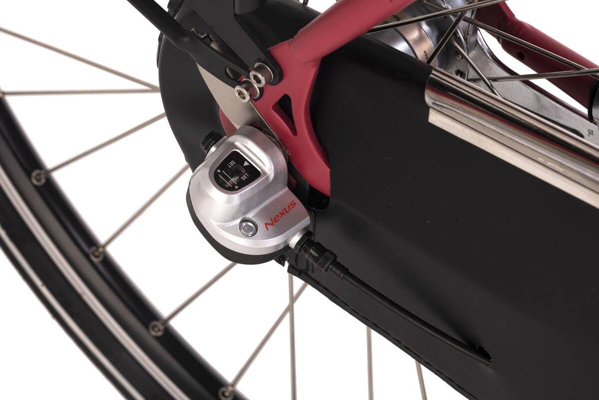 Hollandia E-Cityrad Carry on Carry on 28'' 28 Zoll Rahmenhöhe 54 cm 3 Gänge rot rot ca. 250 W ca. 36 V ca. 28 Zoll