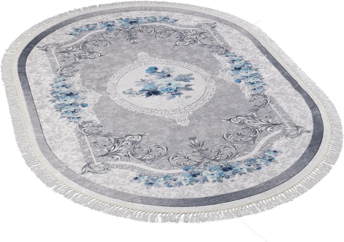 Druckteppich Sunshine grau B/L: ca. 140x200 cm