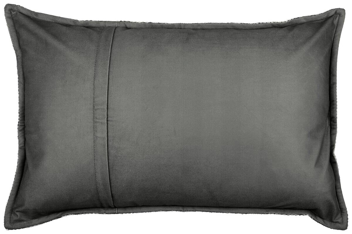 Dekokissen grau Polyester B/L: ca. 40x60 cm