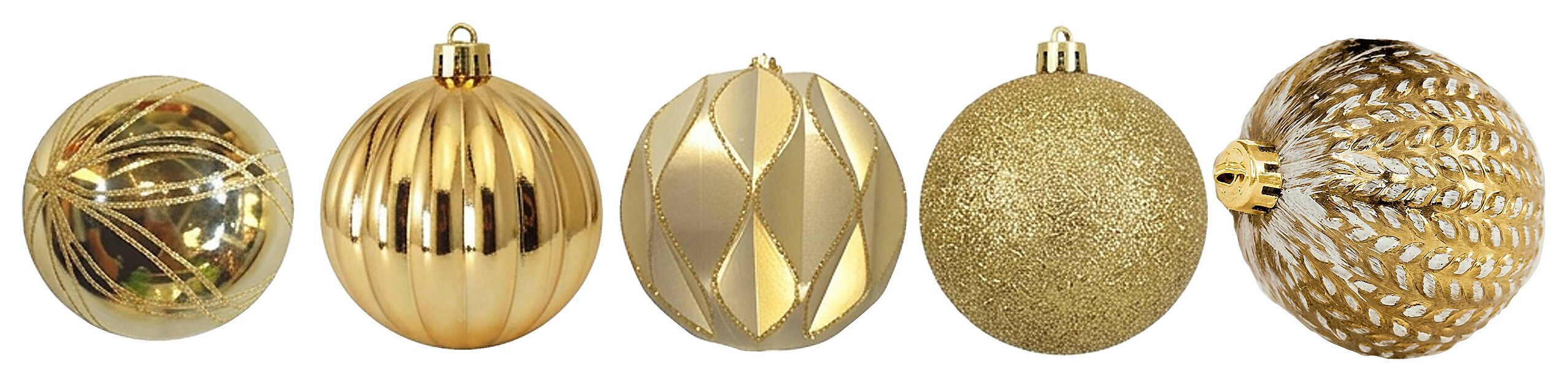 POCOline Weihnachtskugel gold D: ca. 12 cm