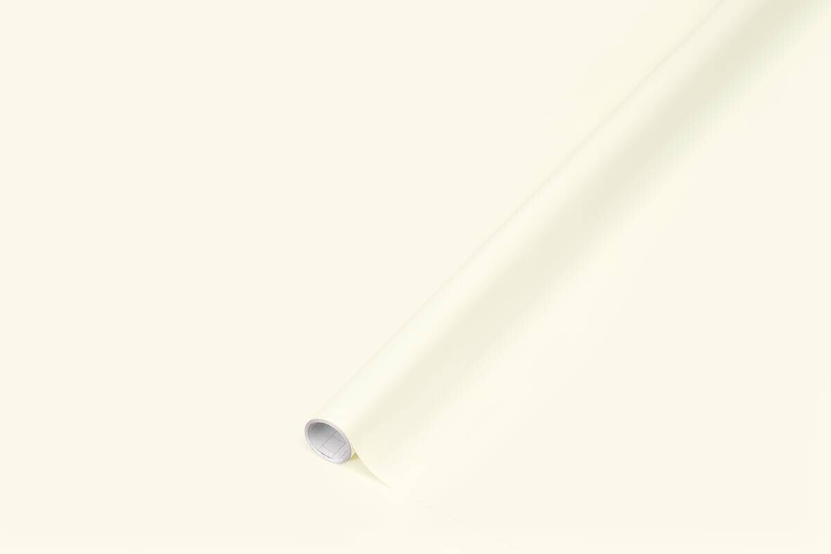 Klebefolie offwhite B/L: ca. 67,5x200 cm