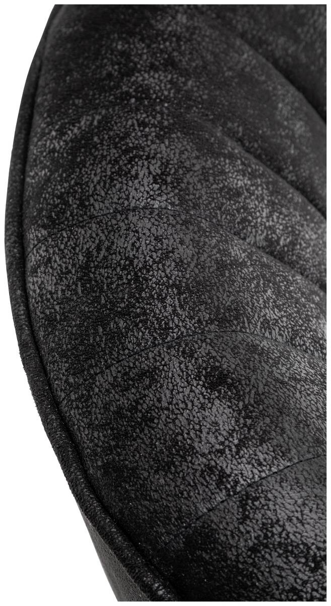 Sessel schwarz Vintage Microfaser B/H/T: ca. 57x76x68 cm