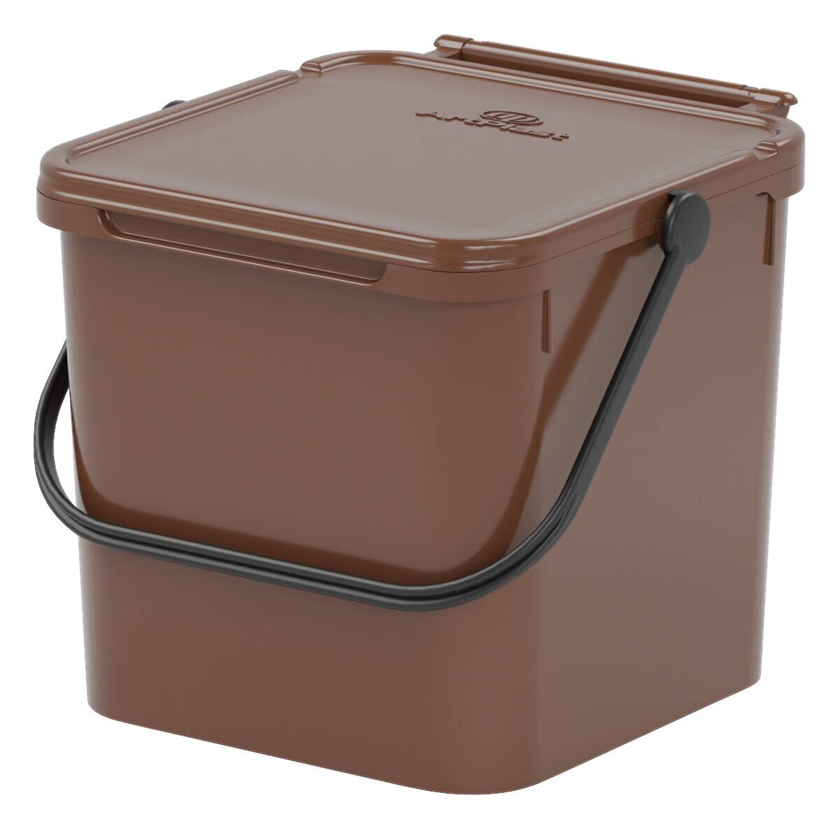 Eco-Logico Abfalleimer braun B/H/L: ca. 24x20,5x23,7 cm