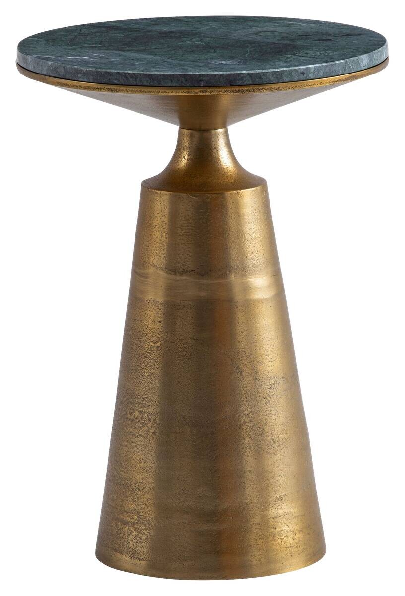 Beistelltisch gold Optik Marmor B/H/T: ca. 40x57x40 cm