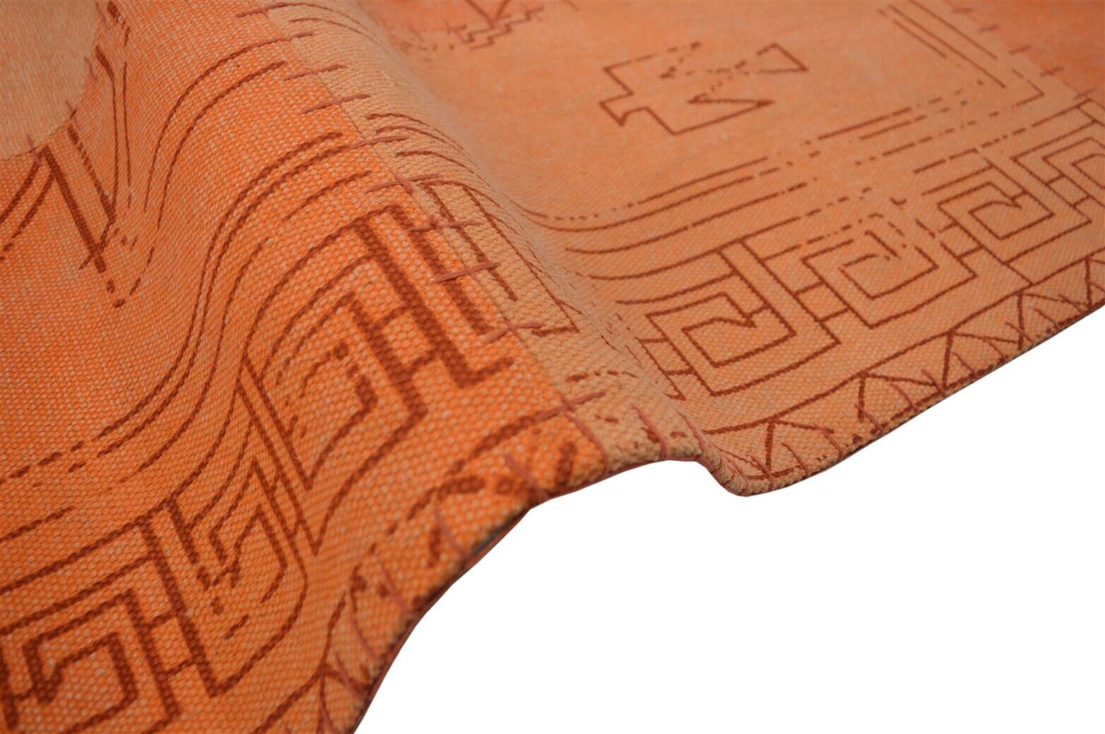 Kayoom Kurzflorteppich Lyrical 210 orange B/L: ca. 120x170 cm