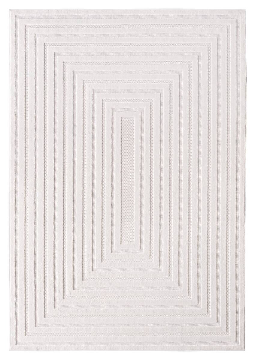 Ayyildiz Kurzflorteppich DOHA creme B/L: ca. 240x340 cm