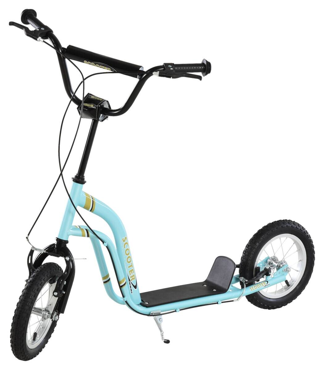 HOMCOM Kinderscooter blau B/H/L: ca. 58x95x120 cm