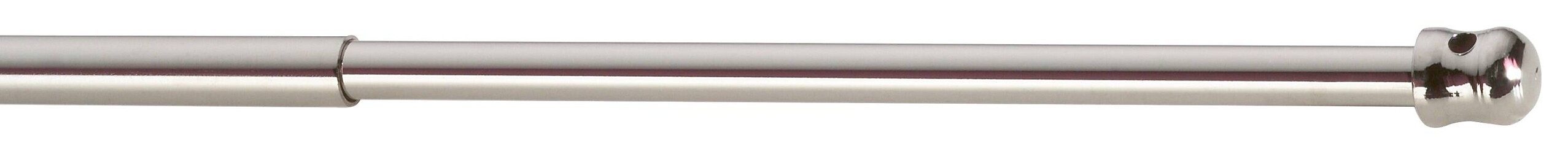ondeco Vitragenstange value nickel Metall ausziehbar von ca. 80 bis 150 cm 1 Läufe