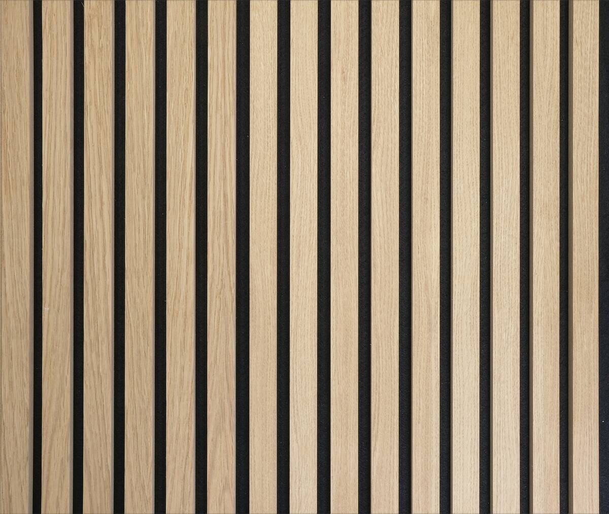 Akustikpaneel Eiche natur L/B/H: ca. 1,9x56,1x240 cm pro Stück