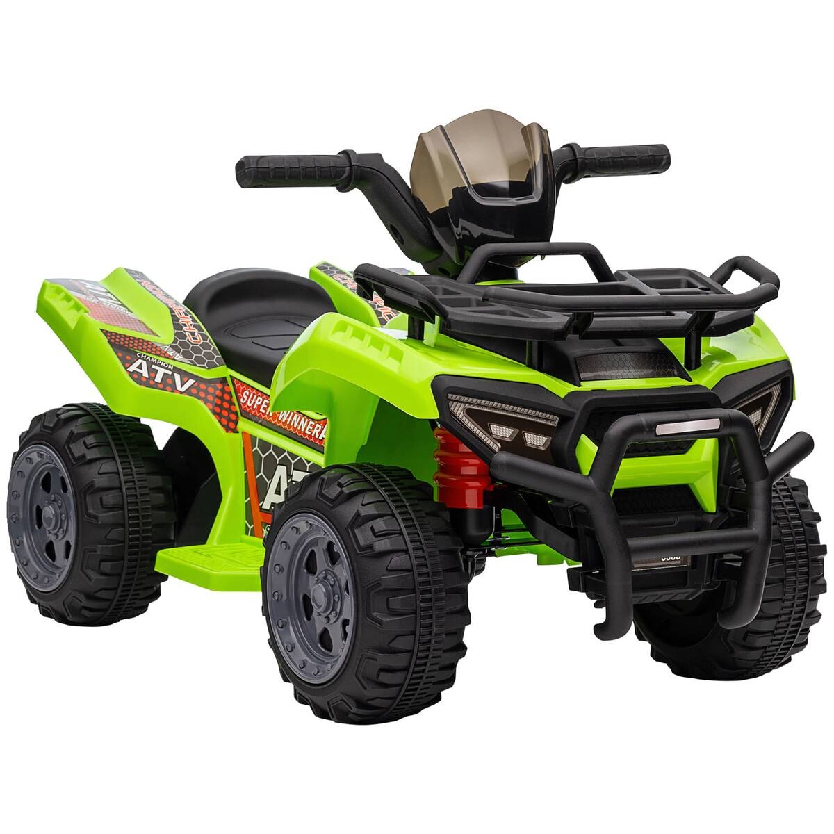 HOMCOM Kinder-Elektroquad grün B/H/L: ca. 44x42x66 cm