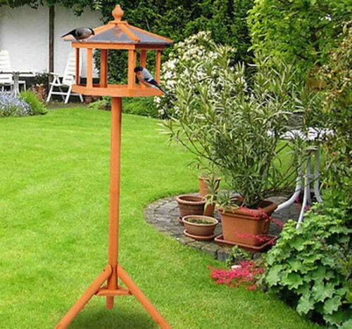 PawHut Vogelhaus braun Kiefer H/D: ca. 110x40 cm