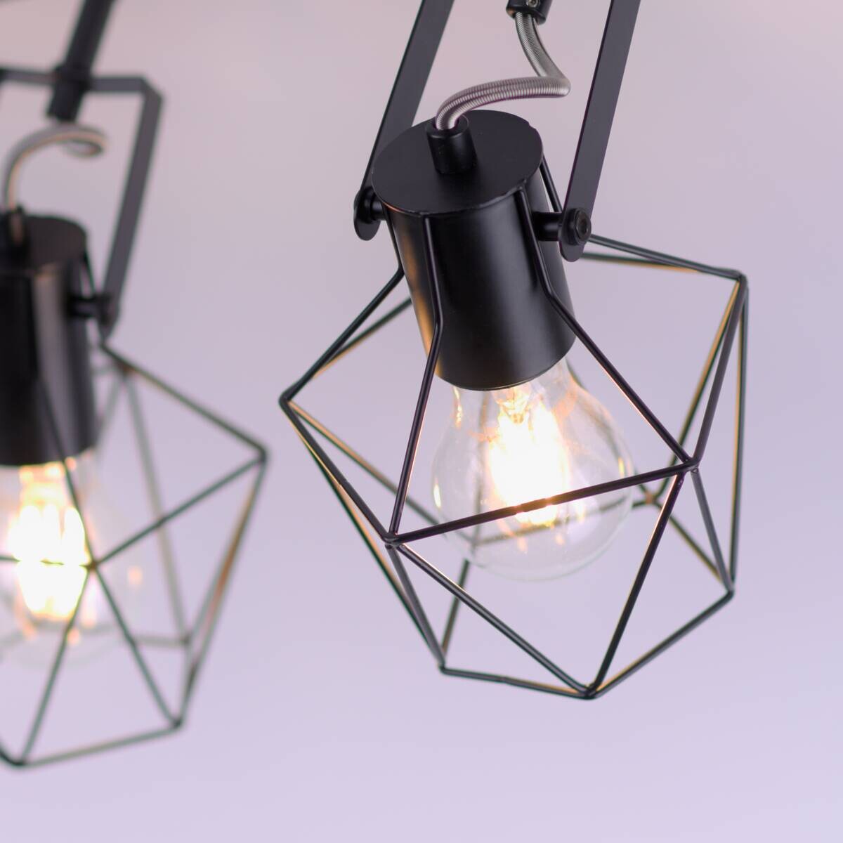 Just Light Spotbalken Jaro Eisen B/H/L: ca. 28x31x61 cm E27 2 Brennstellen