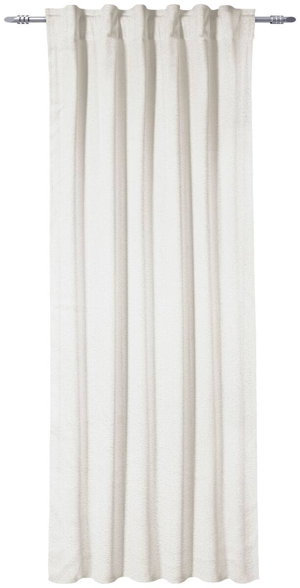 Thermovorhang Boucle offwhite B/L: ca. 135x245 cm