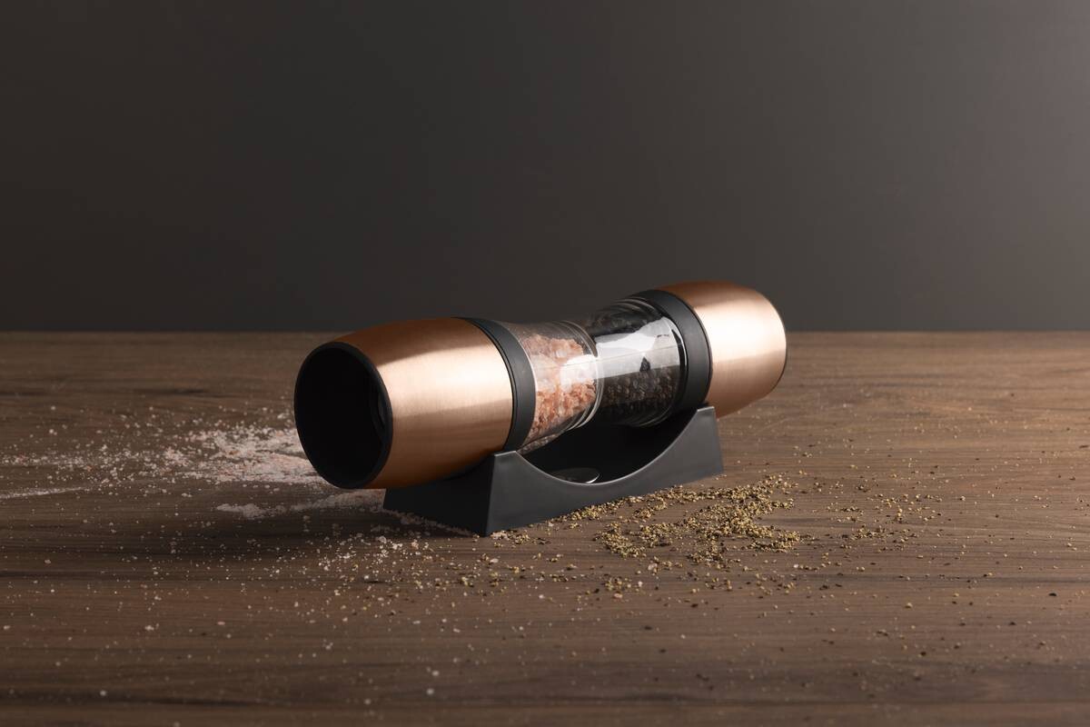 BERGNER Salz-/Pfefferstreuer Millerhaus Kupfer Edelstahl