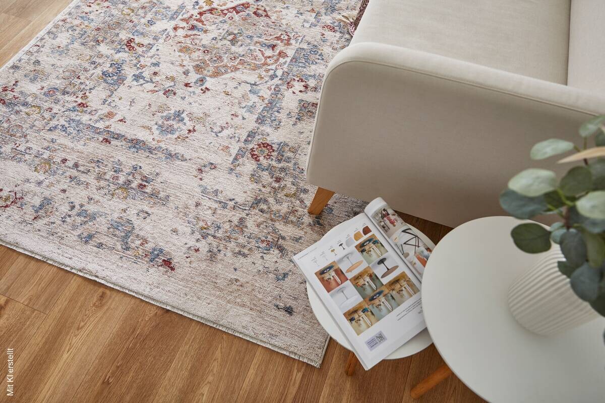 Teppich Rocco creme B/L: ca. 120x160 cm