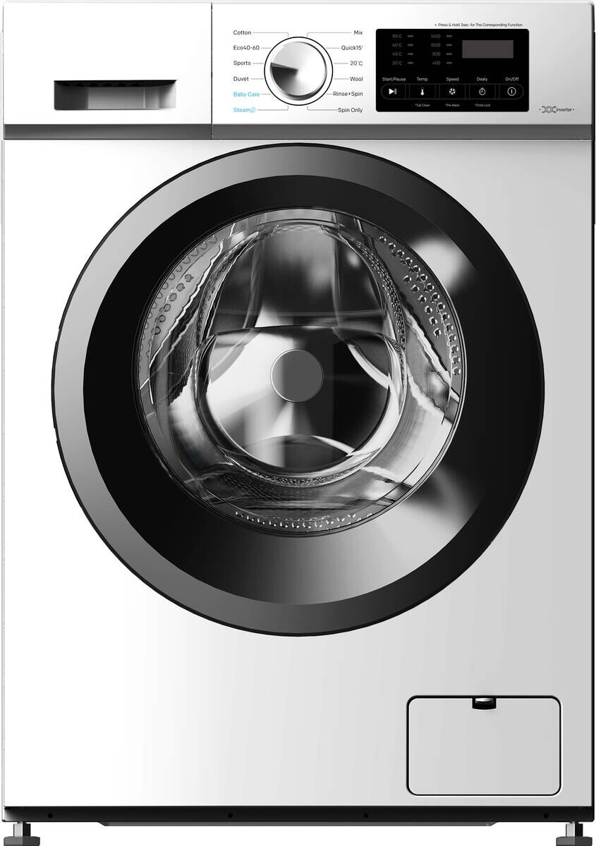 PKM Waschmaschine WA7-1412APO weiß B/H/T: ca. 59,5x85x44 cm ca. 7 kg