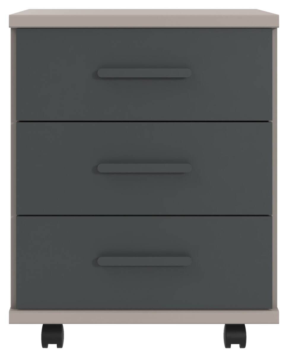 Rollcontainer Bahamas Sahara grau B/H/T: ca. 46x58x40 cm