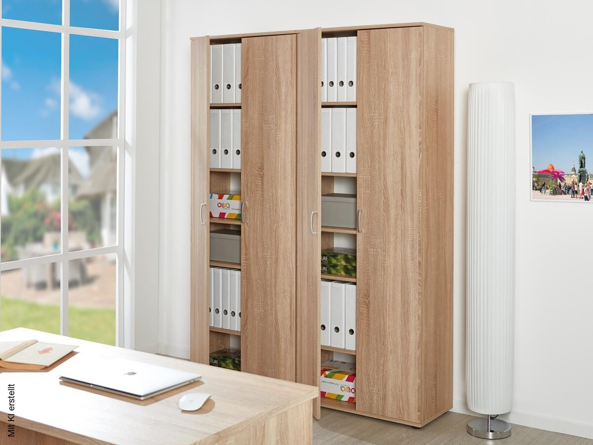 Mehrzweckschrank Gallo Eiche Sonoma Nachbildung B/H/T: ca. 70x189x34 cm