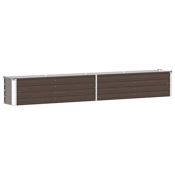 Hochbeet braun Stahl B/H/L: ca. 40x45x320 cm
