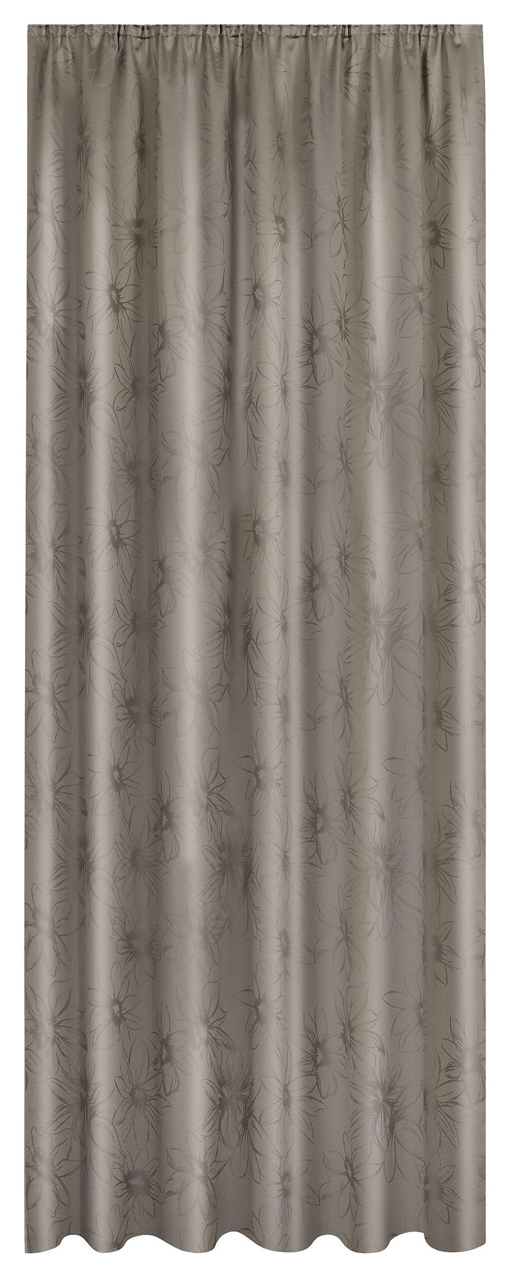 ACUS design collection Dekovorhang Paradiso taupe B/L: ca. 140x245 cm
