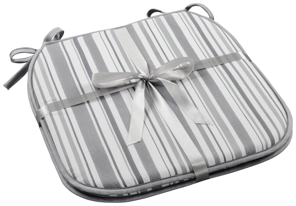 POCOline Stuhlkissen grau 100% Polyester B/L/S: ca. 38x38x1 cm