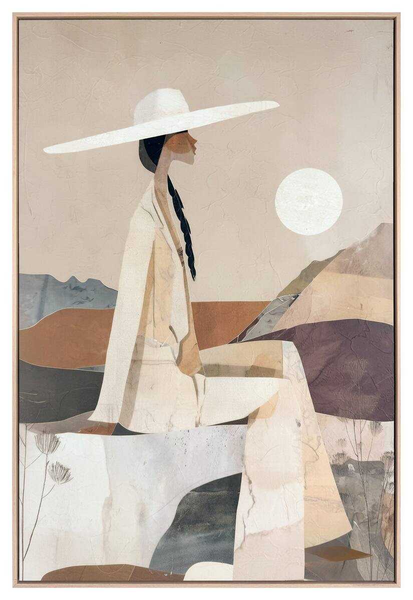 Bilder Moderne Geometrie B/H/L: ca. 78x3,8x118 cm