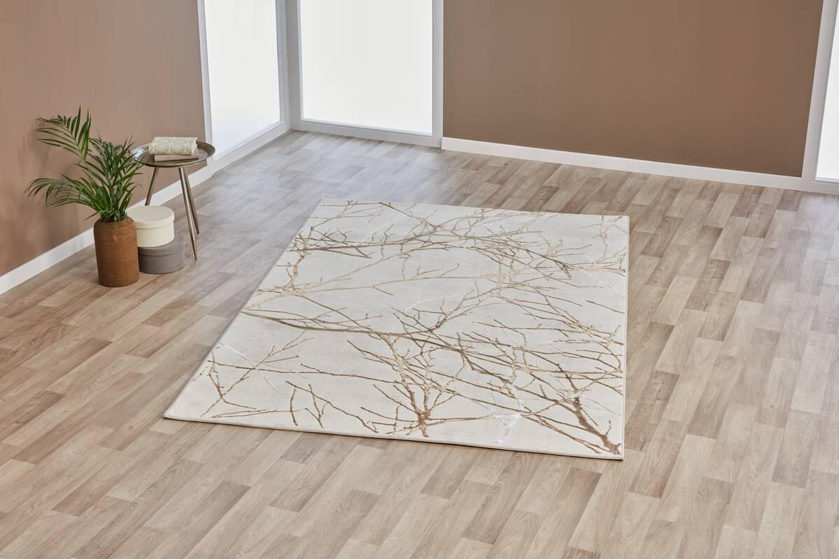 Merinos Teppich Creation creme B/L: ca. 80x140 cm