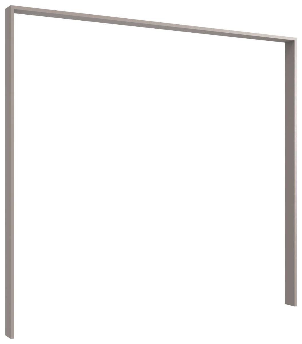 Passepartoutrahmen Tilburg Sahara grau B/H/T: ca. 225x213x12 cm