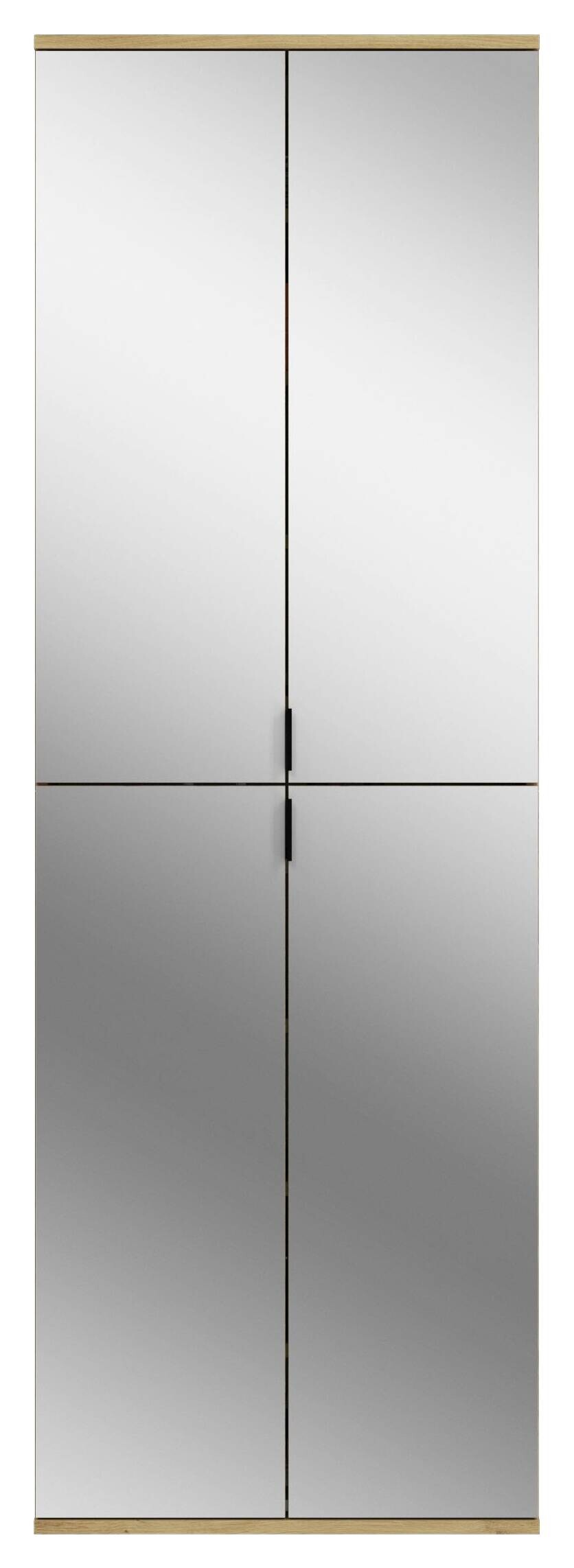 Garderobe PROJEKT Eiche Artisan Nachbildung Spiegel B/H/T: ca. 121x193x34 cm