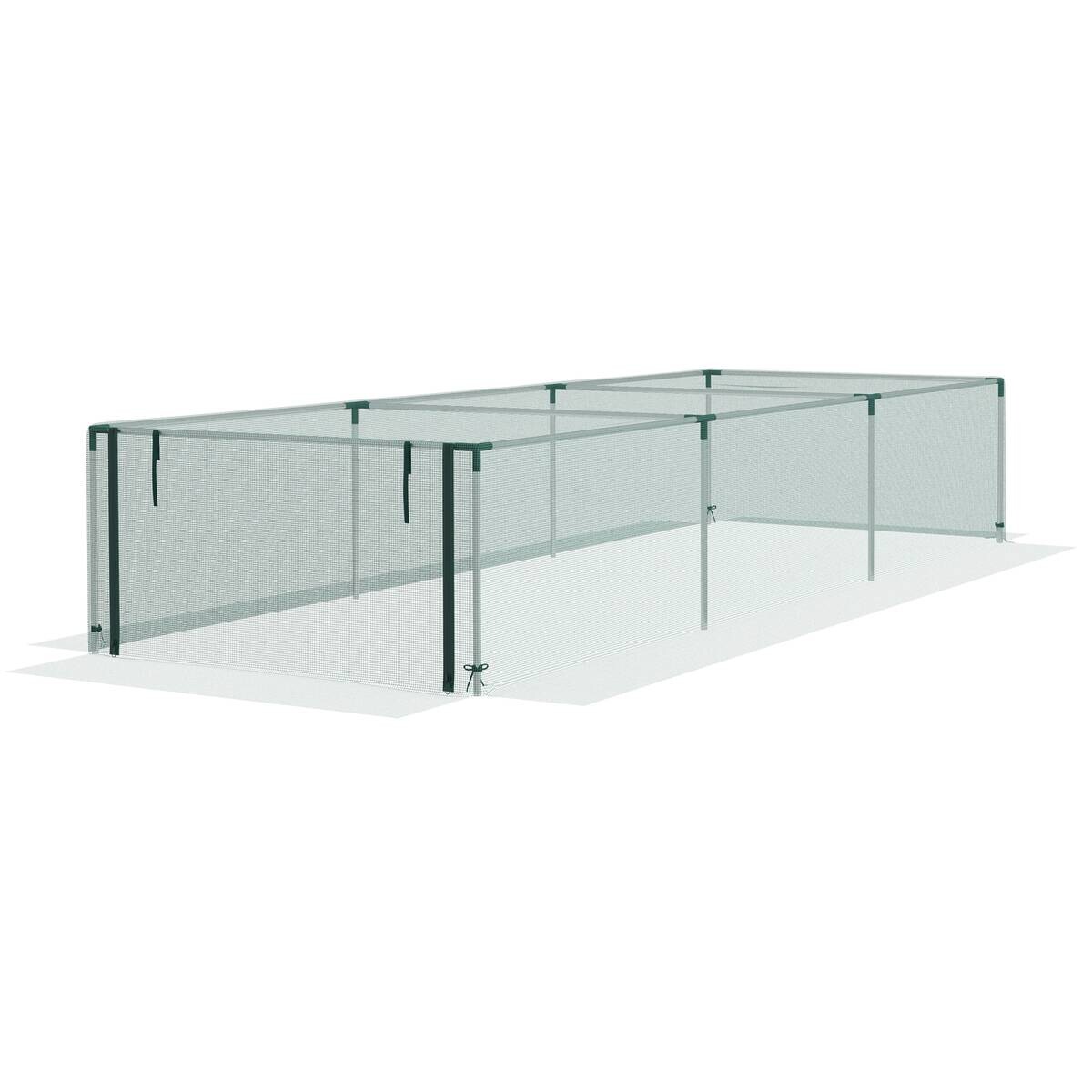 Outsunny Tier-Zubehör grün Kunststoff B/H/L: ca. 373x125x62,5 cm