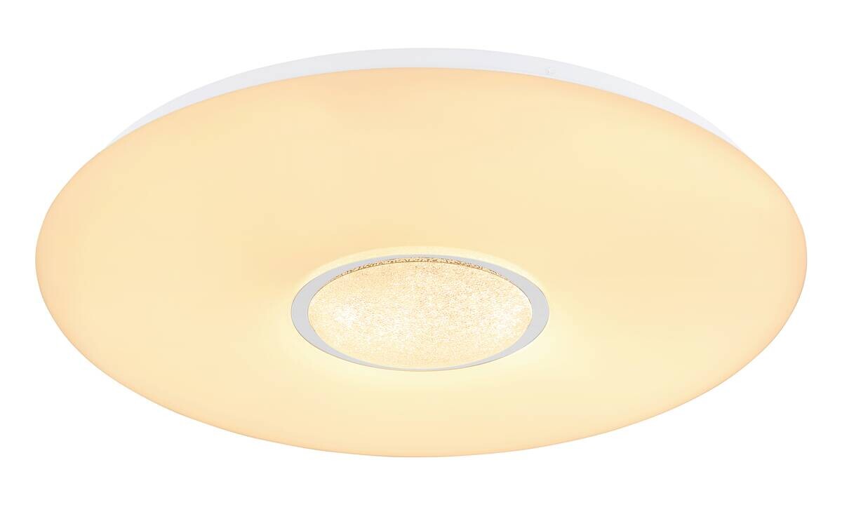 GLOBO Deckenleuchte Sully weiß Metall Kunststoff D: ca. 48,5 cm