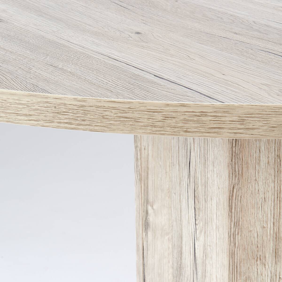 Esstisch Leo Eiche Sherwood Nachbildung B/H/T/D: ca. 100x75x100x100 cm