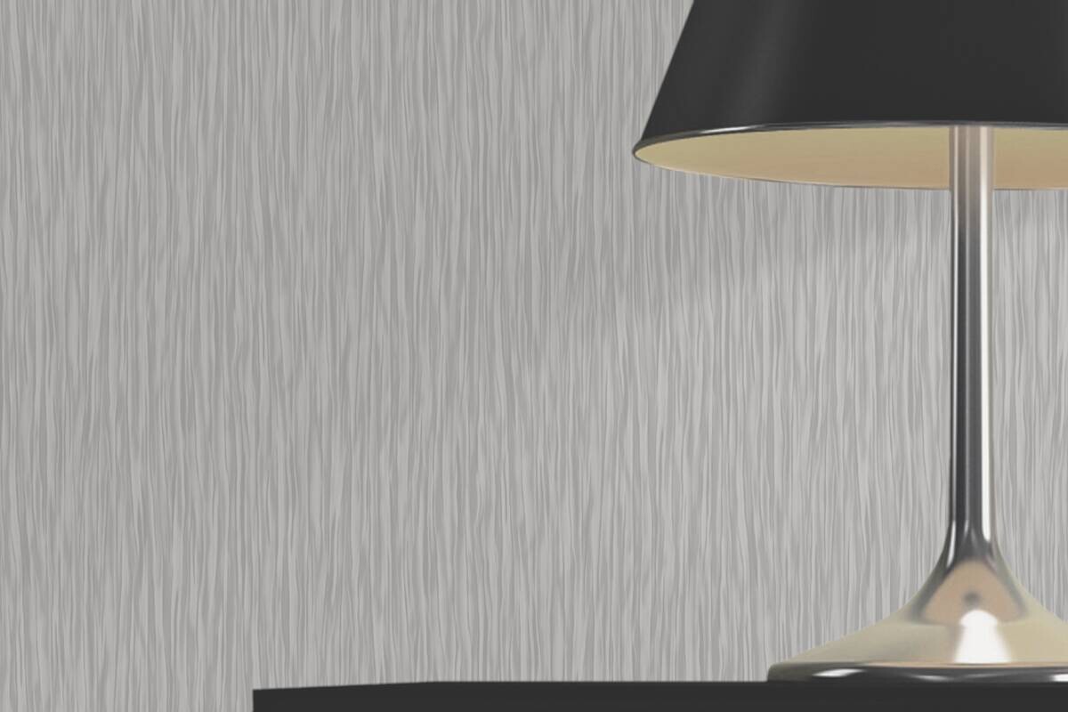 UGEPA Papiertapete Struktur grau B/L: ca. 53x1005 cm