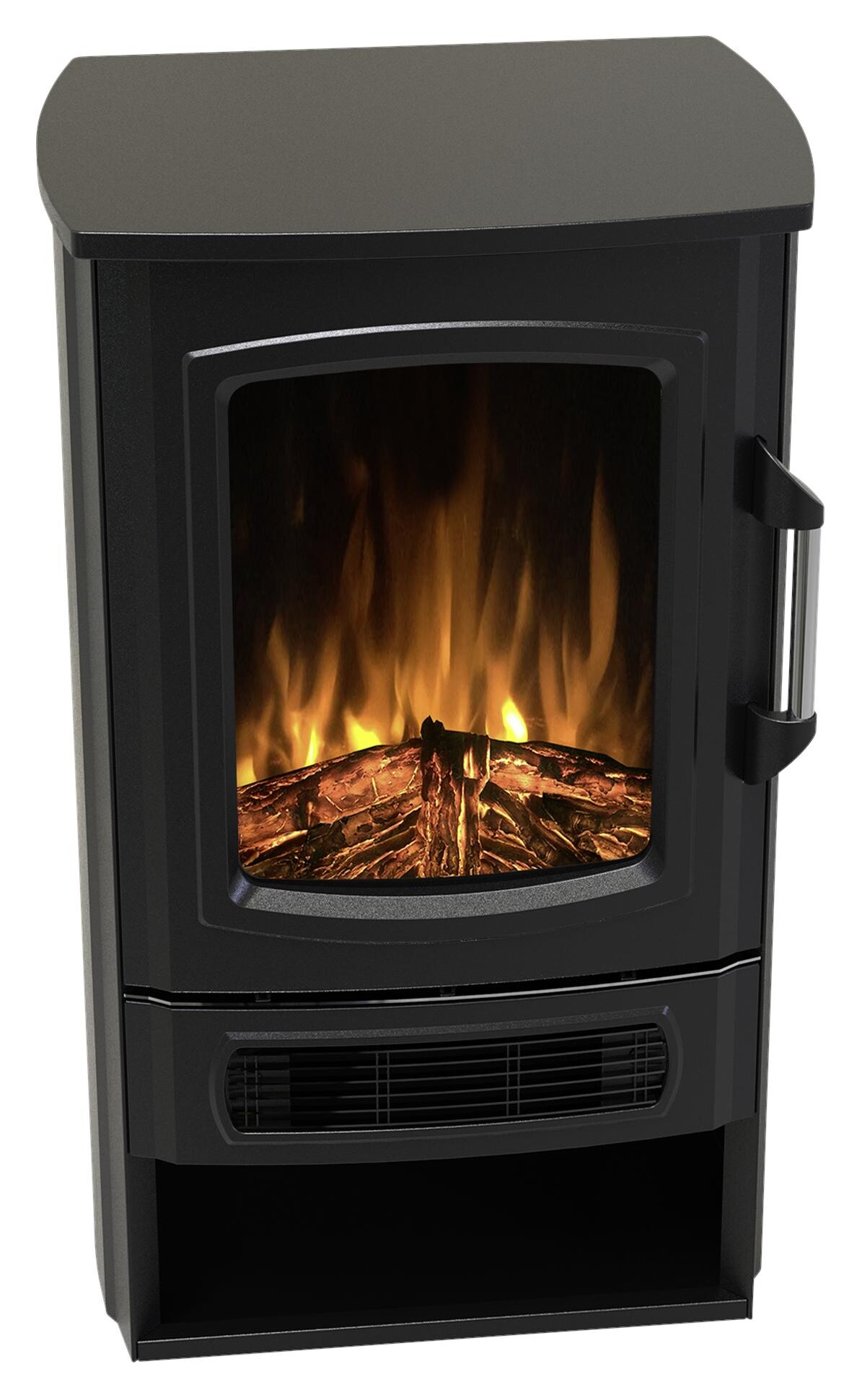 BHP Elektrischer-Kamin BG00595 schwarz Kunststoff Metall B/H/T: ca. 45x74x32 cm