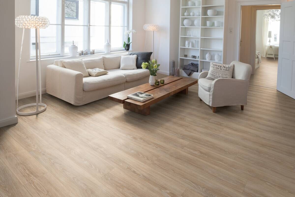 Laminatboden Newport ca. 2,4936m² im Paket B/L: ca. 19,3x129,2 cm pro Paket