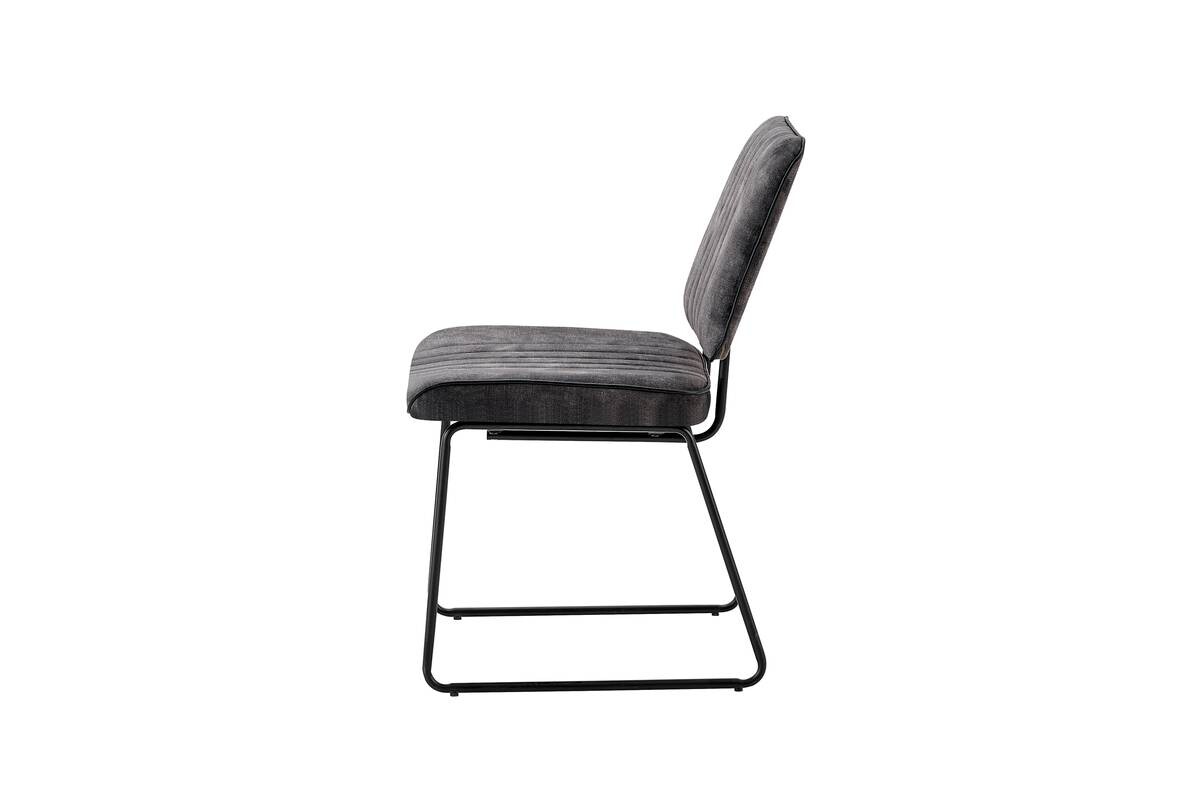 Stuhl LIAM 4er-Set anthrazit B/H/T: ca. 45x83x61 cm