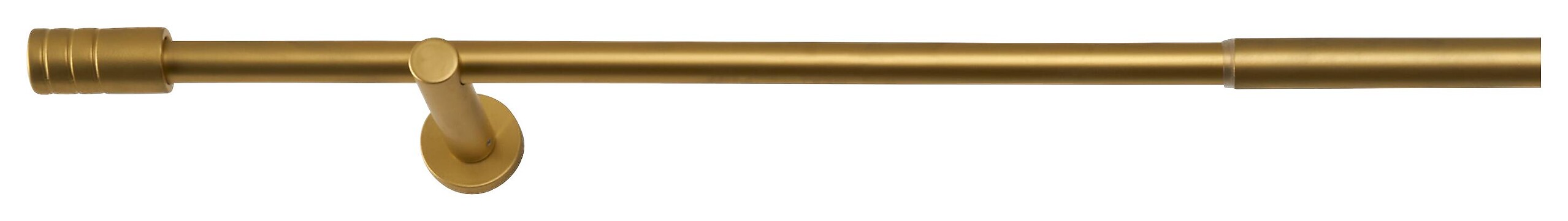 ondeco Stilgarnituren rillcube gold Metall ausziehbar von ca. 210 bis 400 cm 1 Läufe