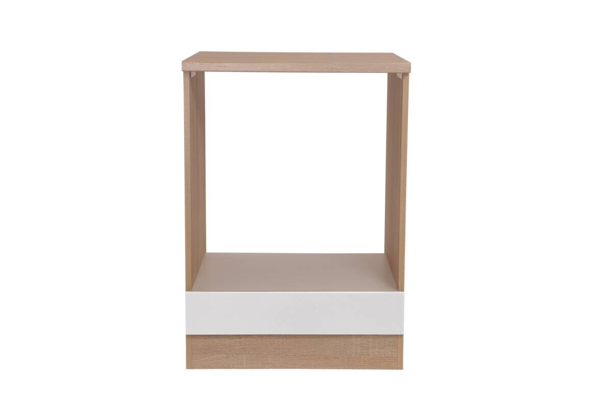 Herdumbauschrank Merle weiß B/H/T: ca. 60x85x60 cm