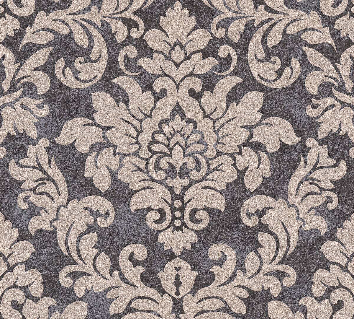 A.S.Creation Vliestapete beige silber B/H/D: ca. 53x1005x9,8 cm