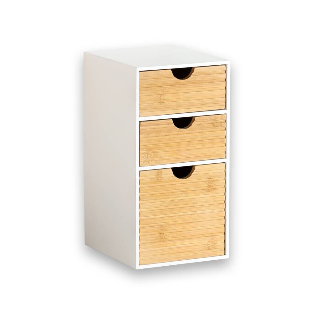 Organizer natur Holz B/H/L: ca. 16x27x14 cm