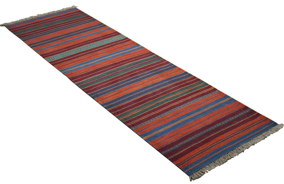 PersaTepp Teppich Kelim Gashgai bunt B/H/L: ca. 60x1x198 cm