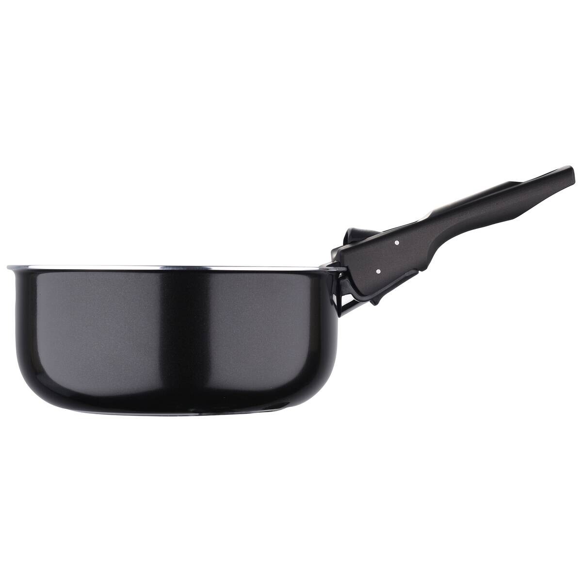 BERGNER Topfset Click & cook black schwarz Aluminium 4 tlg.