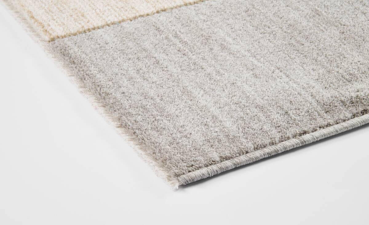 Webteppich Moss grau B/L: ca. 120x170 cm
