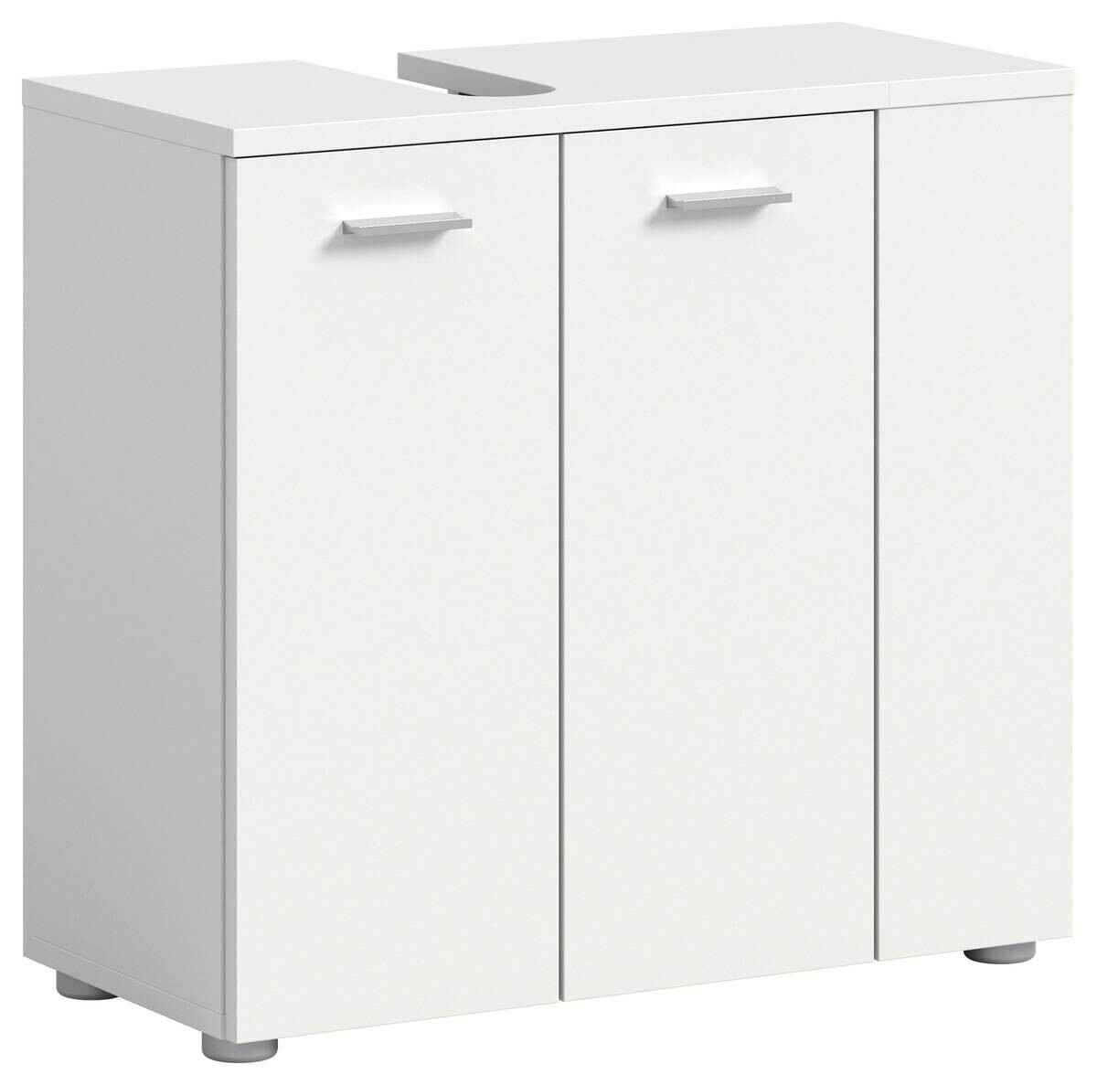 Waschbeckenunterschrank Lana weiß B/H/T: ca. 65x62x31 cm