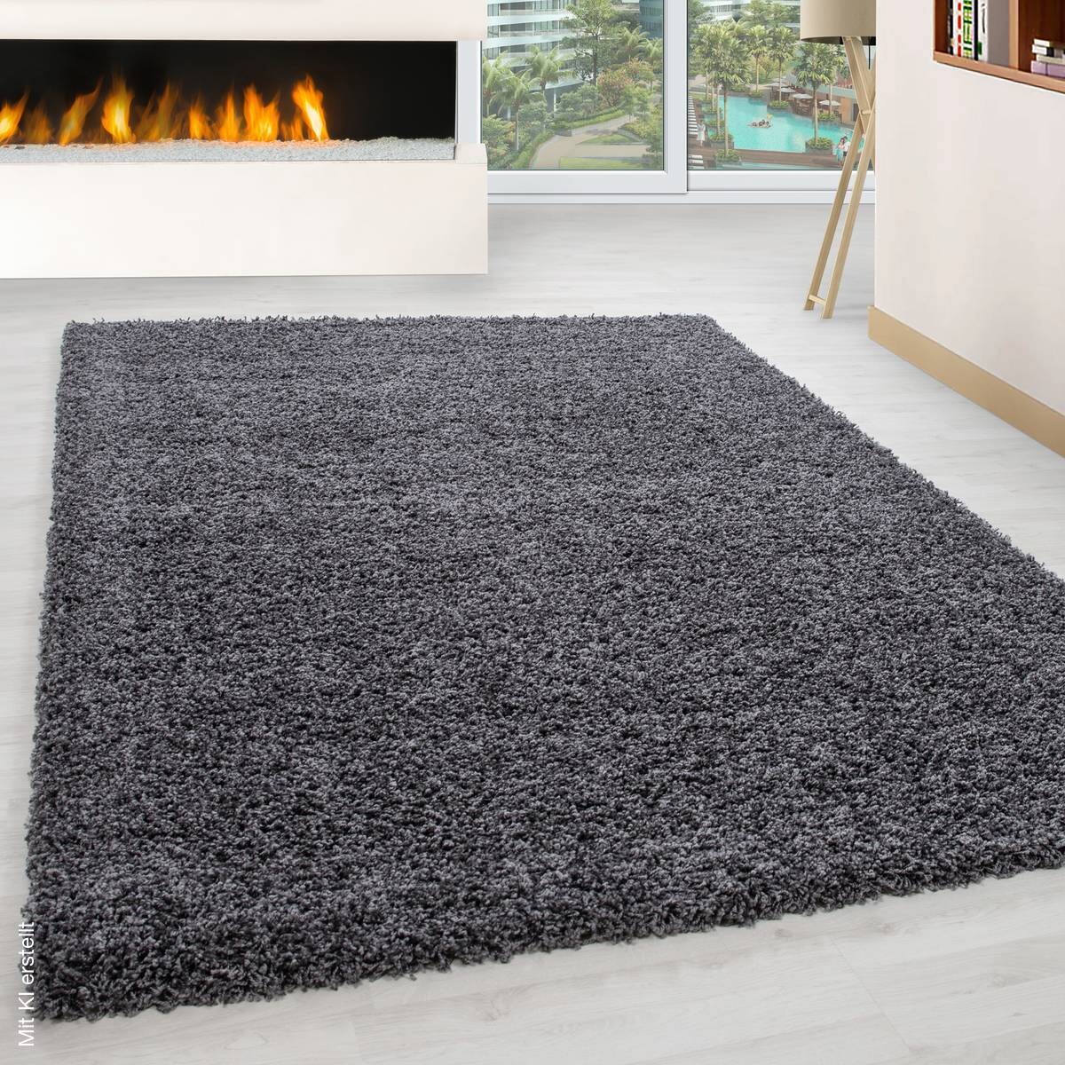 Ayyildiz Teppich LIFE grau B/L: ca. 140x200 cm