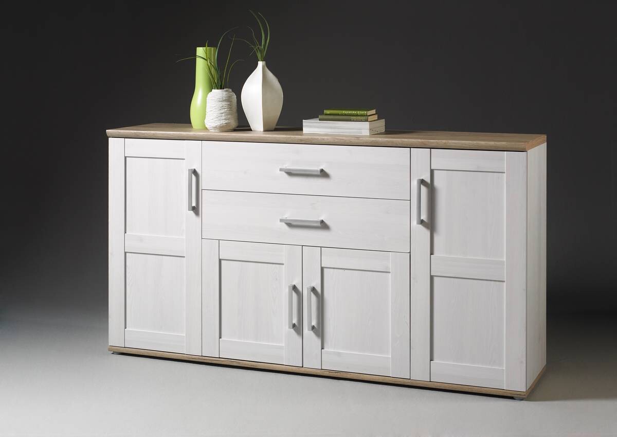 Sideboard Romance Sibiu Lärche Nachbildung San-Remo Nachbildung B/H/T: ca. 186x100x46 cm