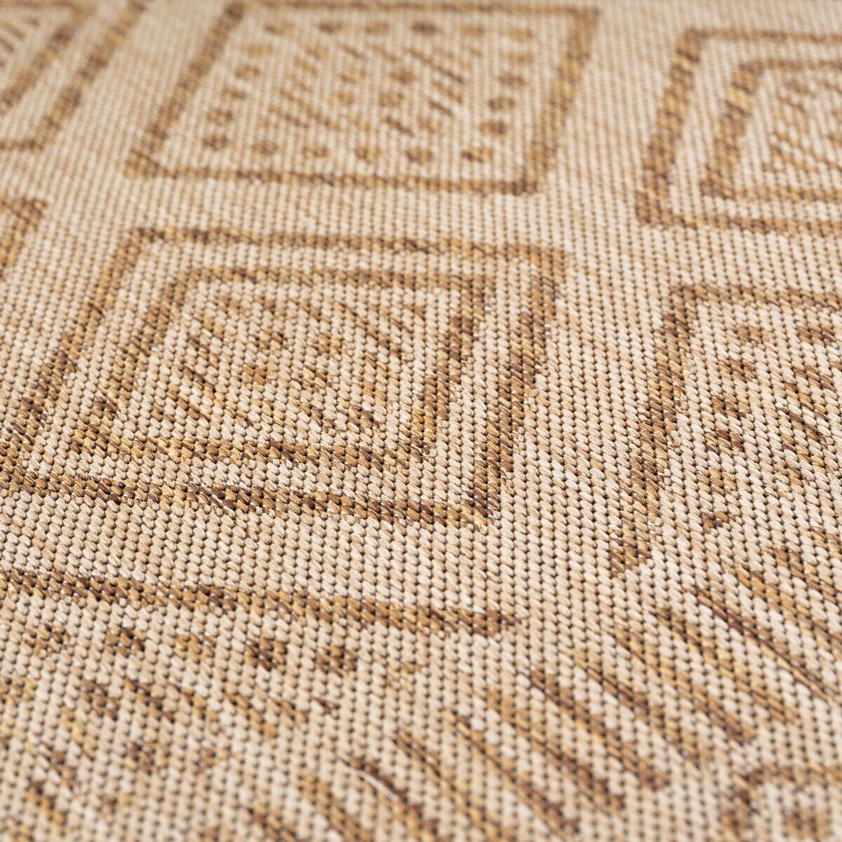 Ayyildiz Flachwebteppich MIRA beige D: ca. 120 cm