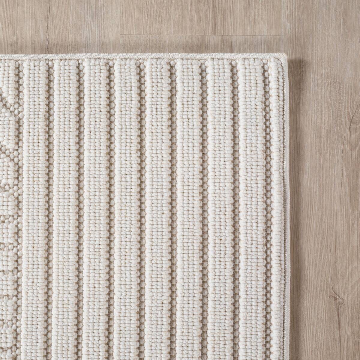 Ayyildiz Kurzflorteppich HELIX creme B/H/L: ca. 120x0,7x170 cm